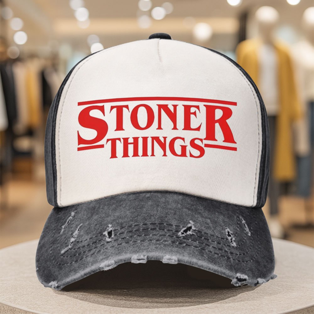 Casquette Vintage Lavée – Unisexe, Réglable, Style Streetwear