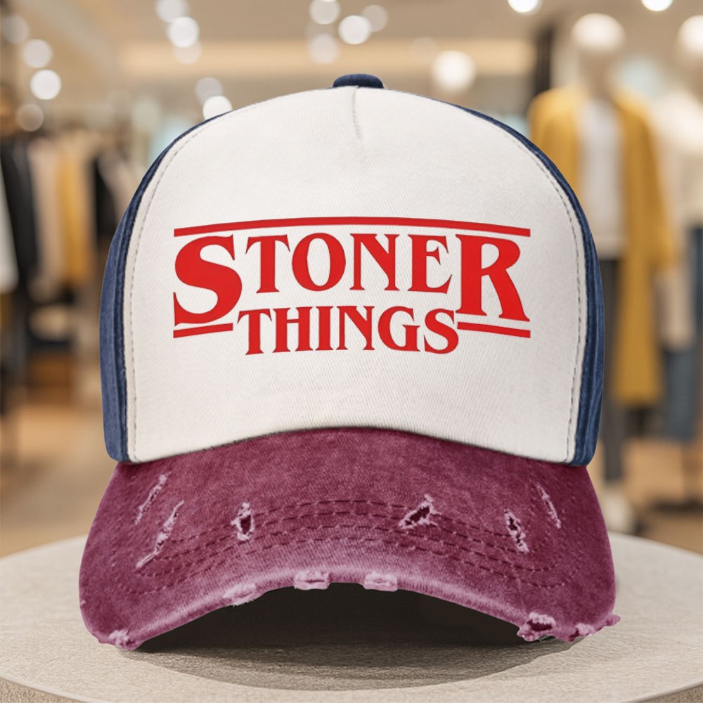 Casquette Vintage Lavée – Unisexe, Réglable, Style Streetwear