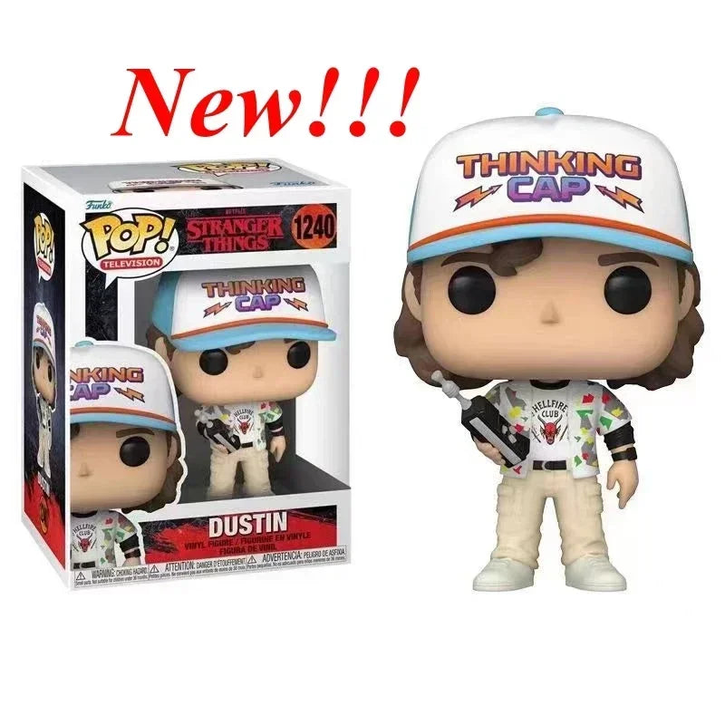 Funko POP Stranger Things – Eddie, Dustin, Steve, Robin & Eleven | Figurines Collector 10 cm