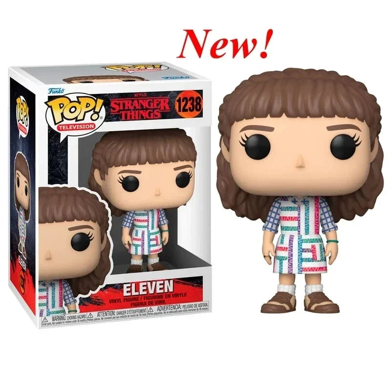 Funko POP Stranger Things – Eddie, Dustin, Steve, Robin & Eleven | Figurines Collector 10 cm