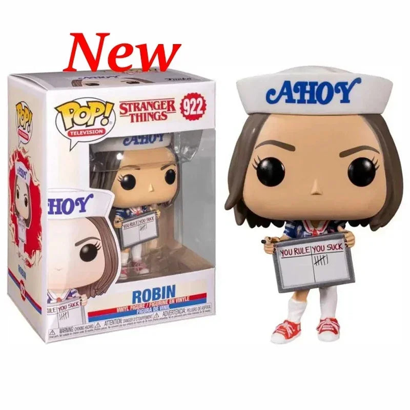Funko POP Stranger Things – Eddie, Dustin, Steve, Robin & Eleven | Figurines Collector 10 cm