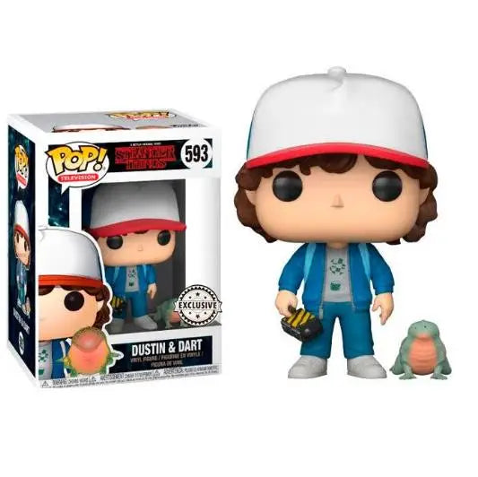 Figurines Funko Pop Stranger Things – Collection 10 cm (Modèles Dustin, Steve, Eleven, Dart)