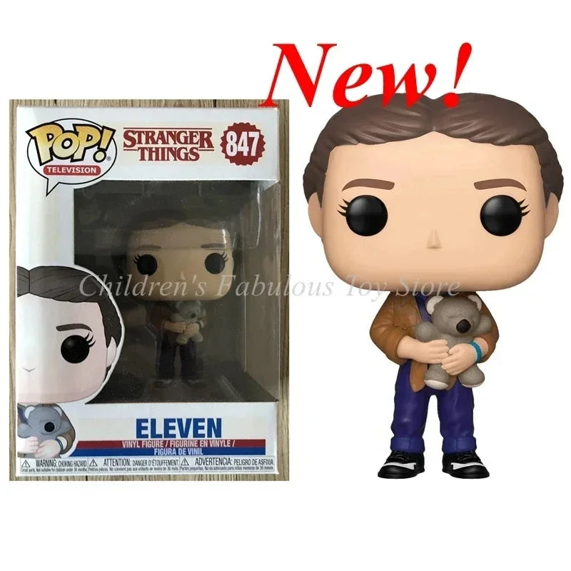 Funko POP Stranger Things – Eddie, Dustin, Steve, Robin & Eleven | Figurines Collector 10 cm