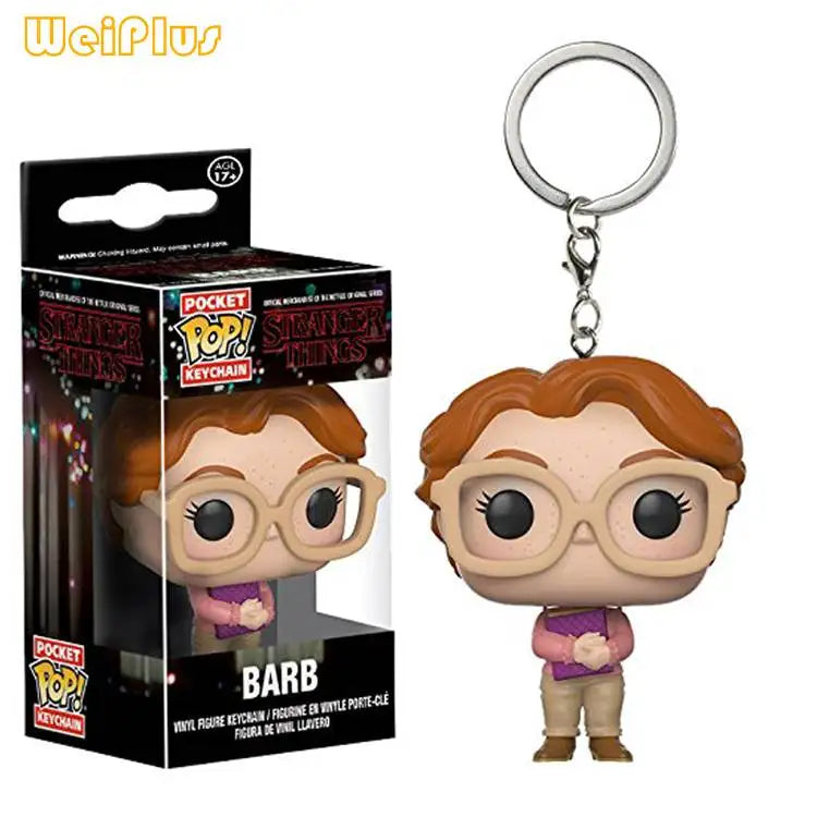 Figurine Stranger Things – Dustin, Eleven, Demogorgon & Barbara – Modèle PVC, Edition Collector