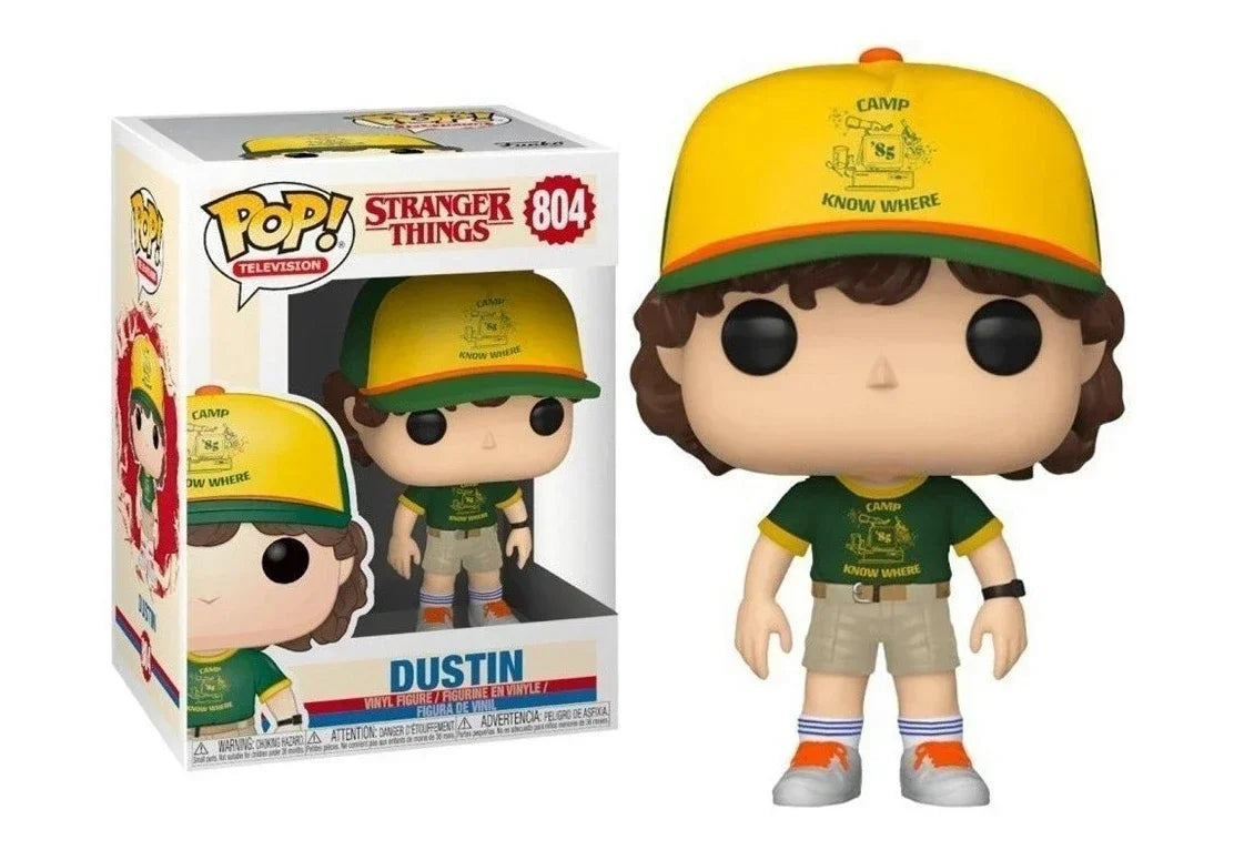 Funko POP Stranger Things – Eddie, Dustin, Steve, Robin & Eleven | Figurines Collector 10 cm