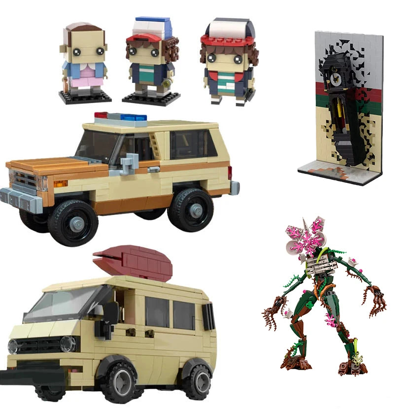 Set de Construction Stranger Things – Demogorgon & Van (Compatible LEGO)