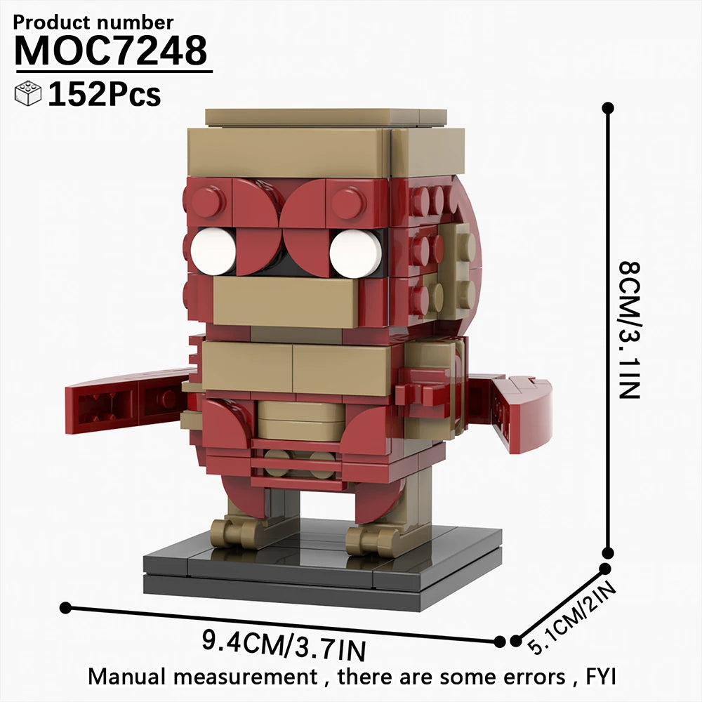 MOOXI Monster Demodog – Set de Construction MOC Compatible LEGO