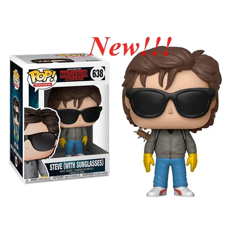 Funko POP Stranger Things – Eddie, Dustin, Steve, Robin & Eleven | Figurines Collector 10 cm