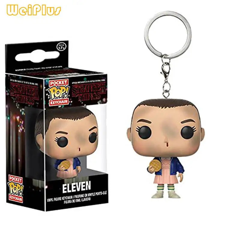 Figurine Stranger Things – Dustin, Eleven, Demogorgon & Barbara – Modèle PVC, Edition Collector