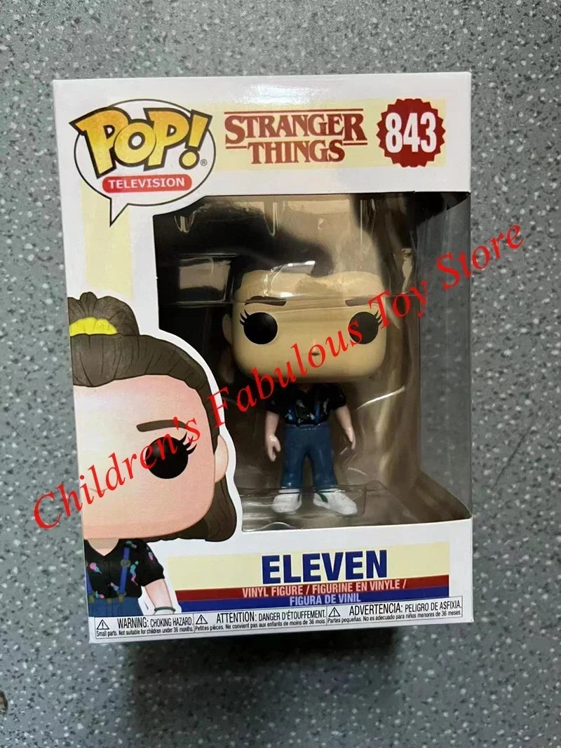 Funko POP Stranger Things – Eddie, Dustin, Steve, Robin & Eleven | Figurines Collector 10 cm