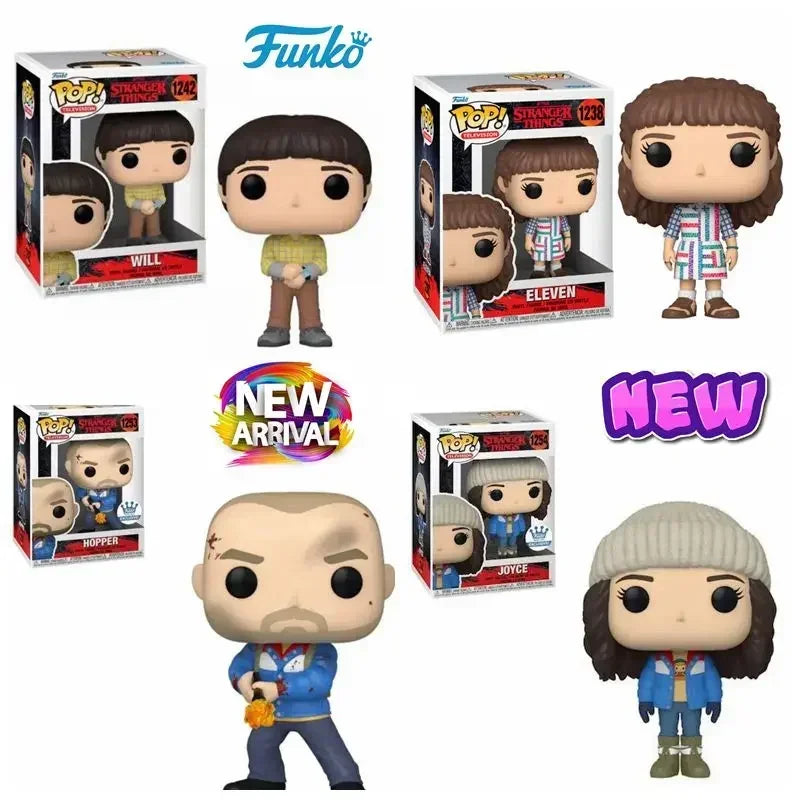 Figurine Funko Pop Stranger Things – Collection Premium 10 cm (Modèle au choix)