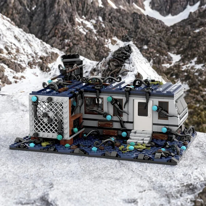 MOC Stranger Things – Eddie Munson “Upside Down Guitar GOD” | 1100 PCS Compatible Lego