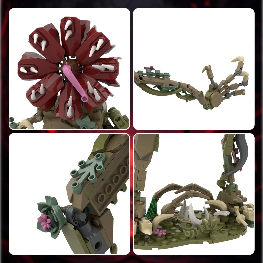 MOC Stranger Things – Demogorgon en Briques | Modèle Collector 435 PCS