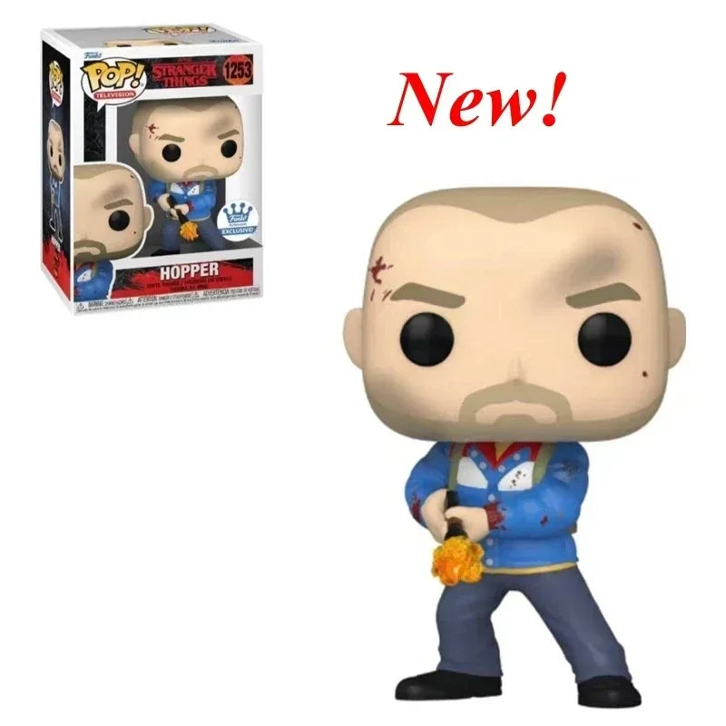 Funko POP Stranger Things – Eddie, Dustin, Steve, Robin & Eleven | Figurines Collector 10 cm