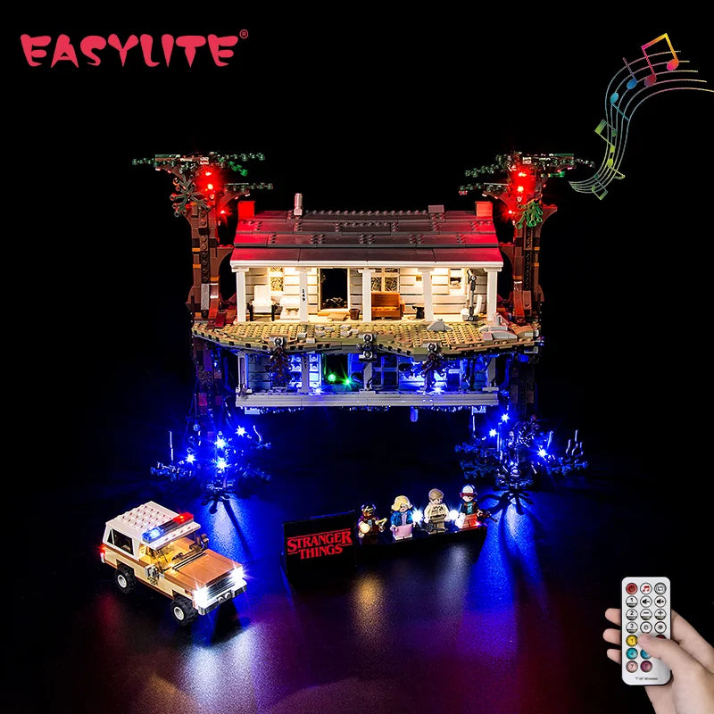 Kit LED Stranger Things – The Upside Down (75810 Compatible) | Éclairage EASYLITE pour Set LEGO / MOC