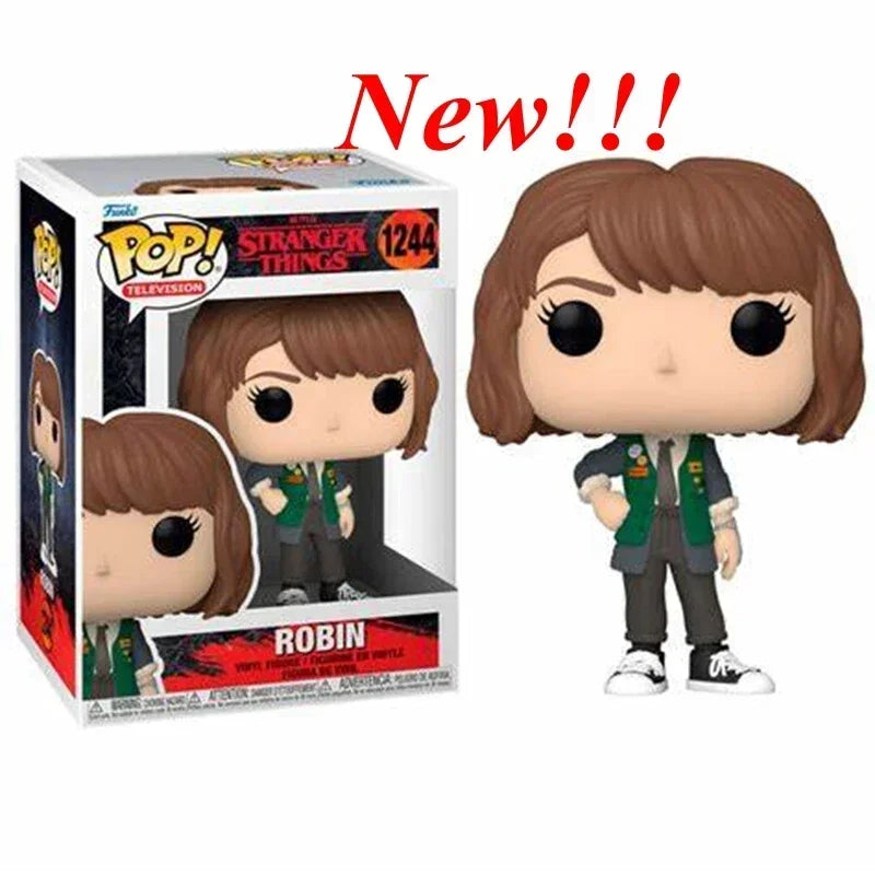 Funko POP Stranger Things – Eddie, Dustin, Steve, Robin & Eleven | Figurines Collector 10 cm