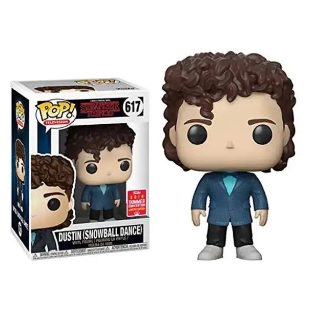 Figurines Funko Pop Stranger Things – Collection 10 cm (Modèles Dustin, Steve, Eleven, Dart)