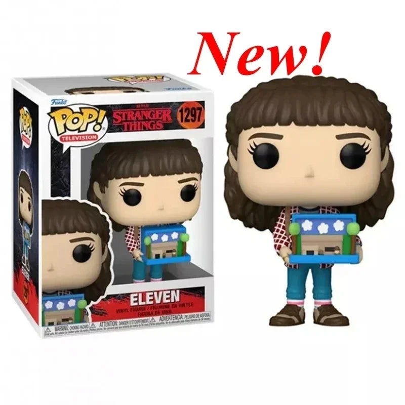 Funko POP Stranger Things – Eddie, Dustin, Steve, Robin & Eleven | Figurines Collector 10 cm