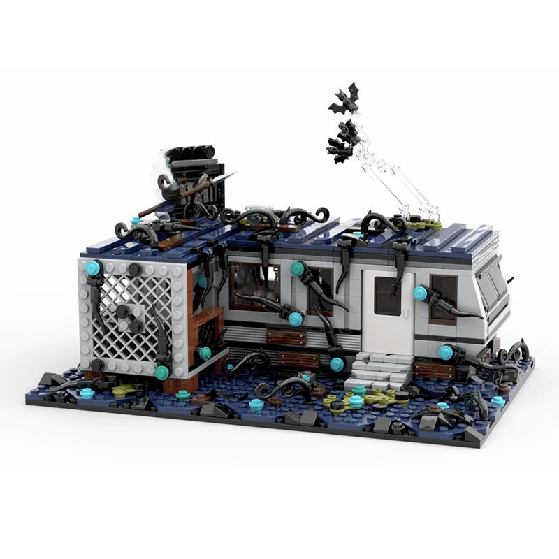 MOC Stranger Things – Eddie Munson “Upside Down Guitar GOD” | 1100 PCS Compatible Lego