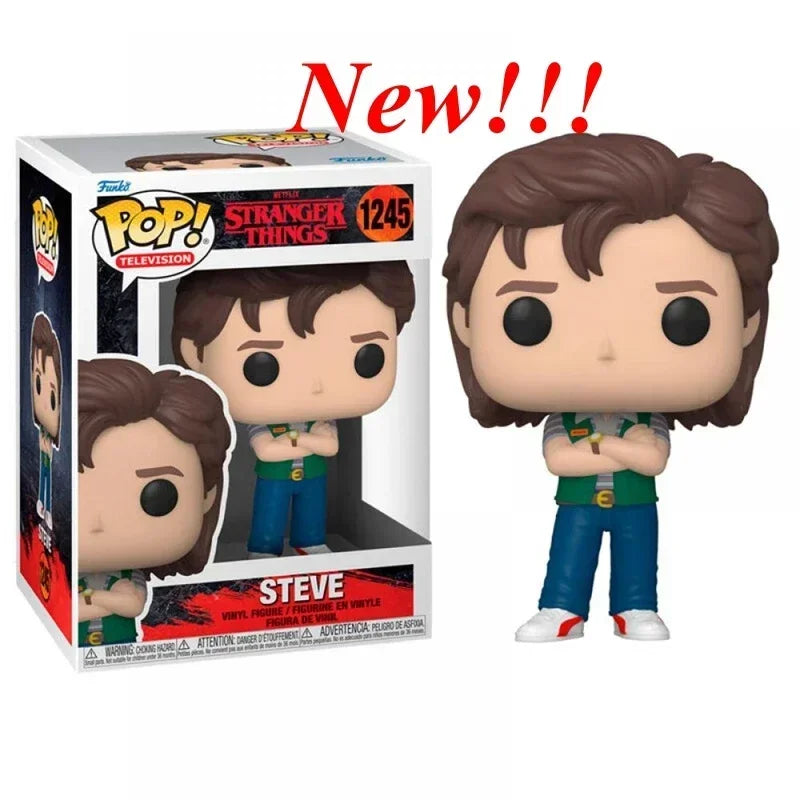 Funko POP Stranger Things – Eddie, Dustin, Steve, Robin & Eleven | Figurines Collector 10 cm