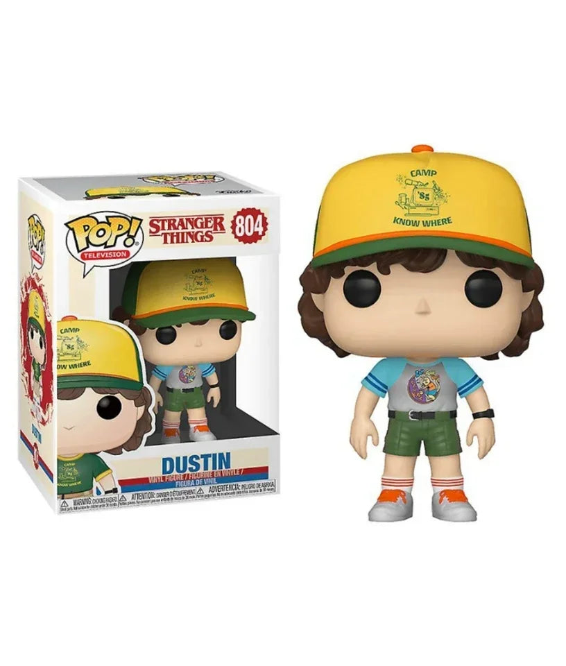 Funko POP Stranger Things – Eddie, Dustin, Steve, Robin & Eleven | Figurines Collector 10 cm