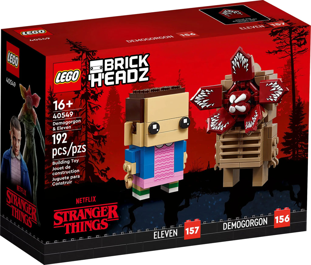 LEGO BrickHeadz Stranger Things – Demogorgon & Eleven (40549) | Set Collector