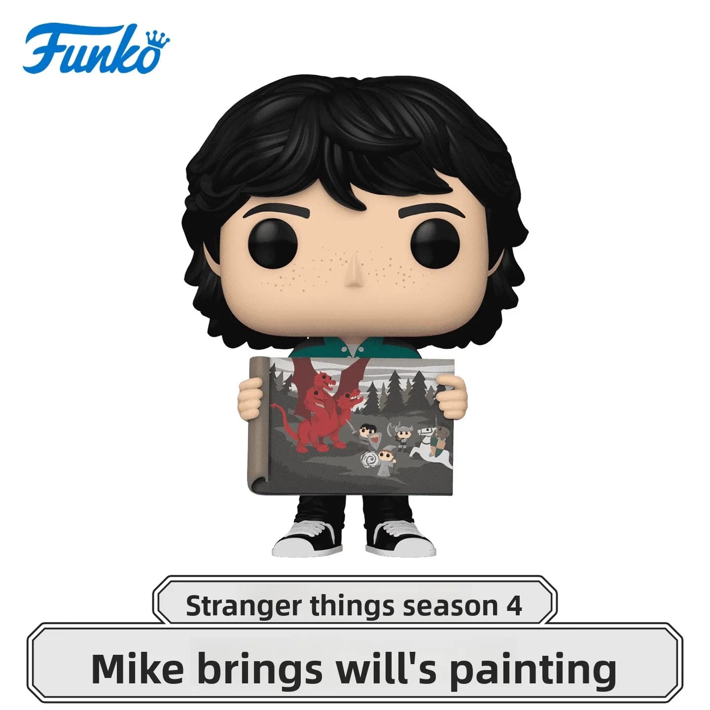 Funko POP Stranger Things – Eddie, Dustin & Eleven | Figurines Officielles Collector