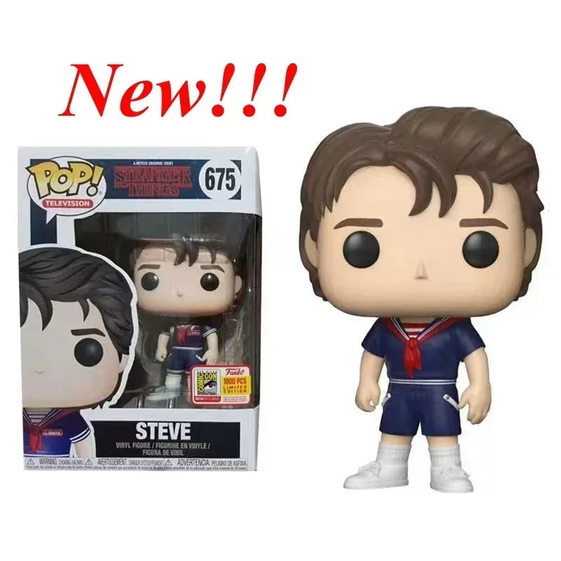 Funko POP Stranger Things – Eddie, Dustin, Steve, Robin & Eleven | Figurines Collector 10 cm